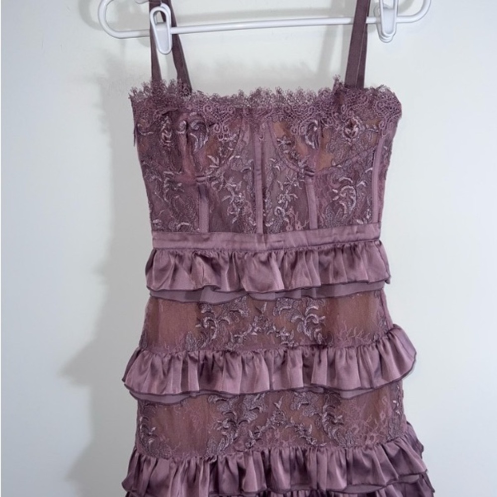 V. Chapman Ruffle Corset Mini Dress - Picture 7 of 7